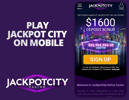 play jackpot city casino on mobile