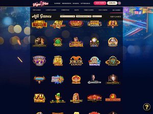 Vegas Plus Casino software screenshot