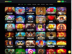 Velobet Casino software screenshot