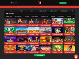 VIE Casino software screenshot