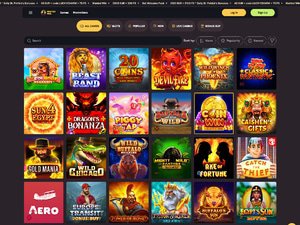 WantedWin Casino software screenshot