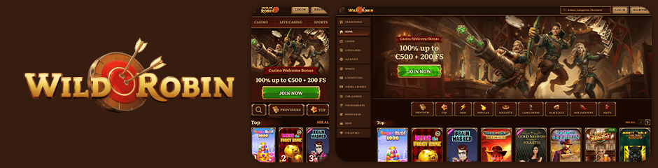 wild robin casino bonus
