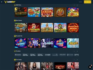 Wildbet Casino software screenshot