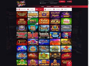 WinBritish Casino software screenshot