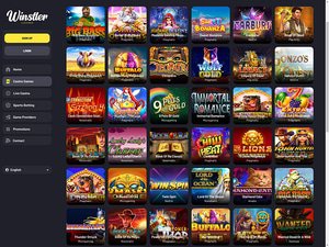 Winstler Casino software screenshot