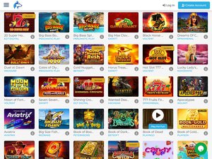 Wolfy Casino software screenshot