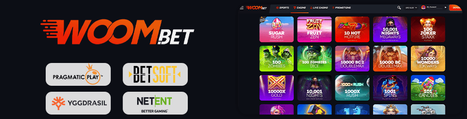 games and software woom casino
