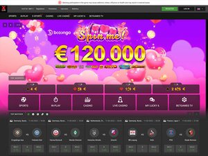 XLiveBet Casino website screenshot