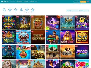 Yolo Casino software screenshot