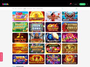 Zaza Casino software screenshot