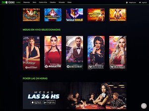 Zino Casino software screenshot